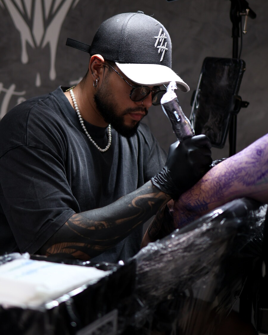 Artist tätowiert